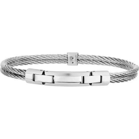Bracciale uomo gioielli Breil Cable TJ1827