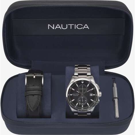 Orologio cronografo uomo Nautica Lisbon NAPLSN002